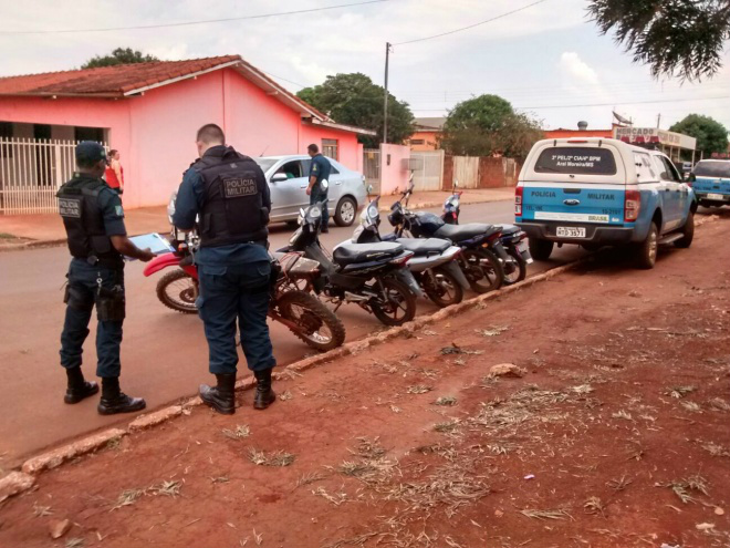 Após protestos, Polícia reforça policiamento em Aral Moreira Conesul News