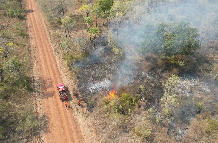 Ms Tem Situação Climática Extrema E Incêndios Florestais Em Todos Os